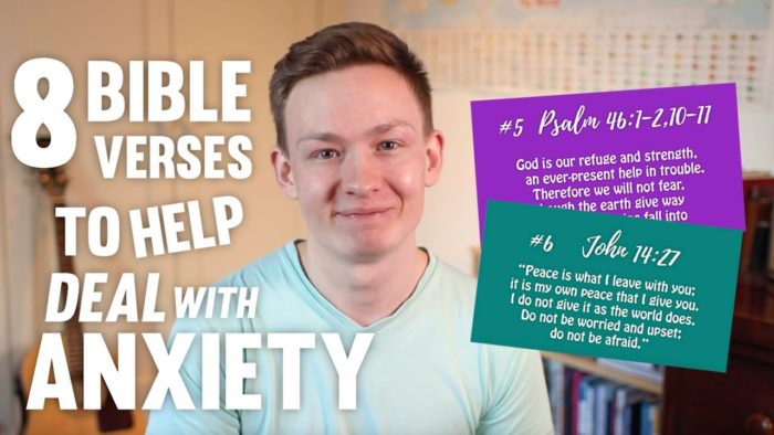 Top 8 BIBLE VERSES to help with ANXIETY